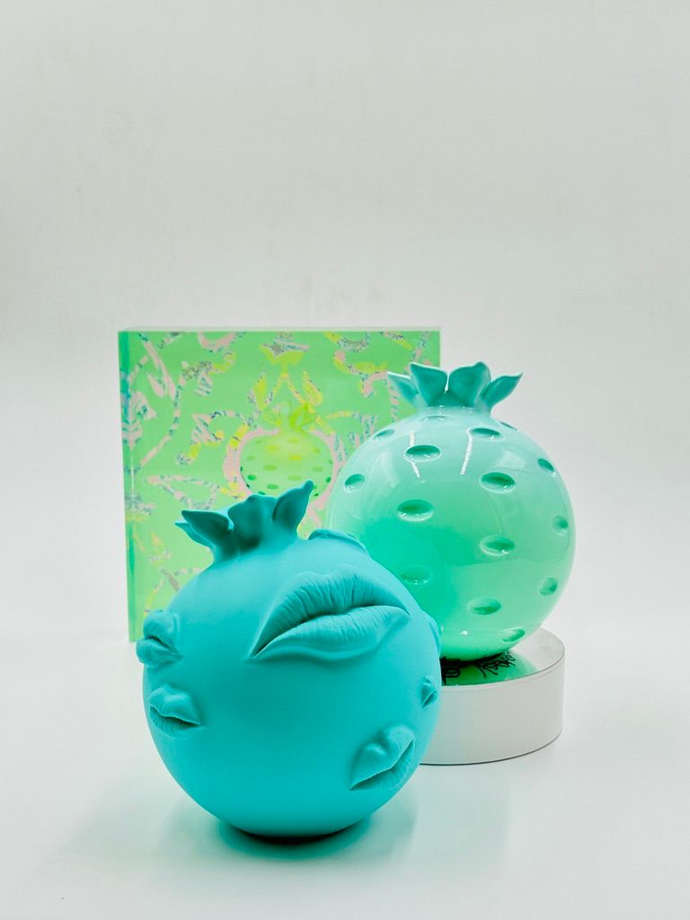 Pomegranates Forever - Arab Pop Turquoise