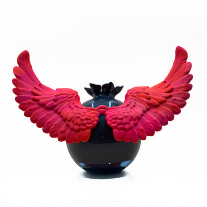 Divine Darling - Black & Red Wings