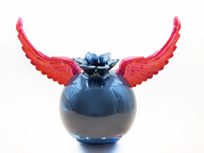 Divine Darling - Black & Red Wings