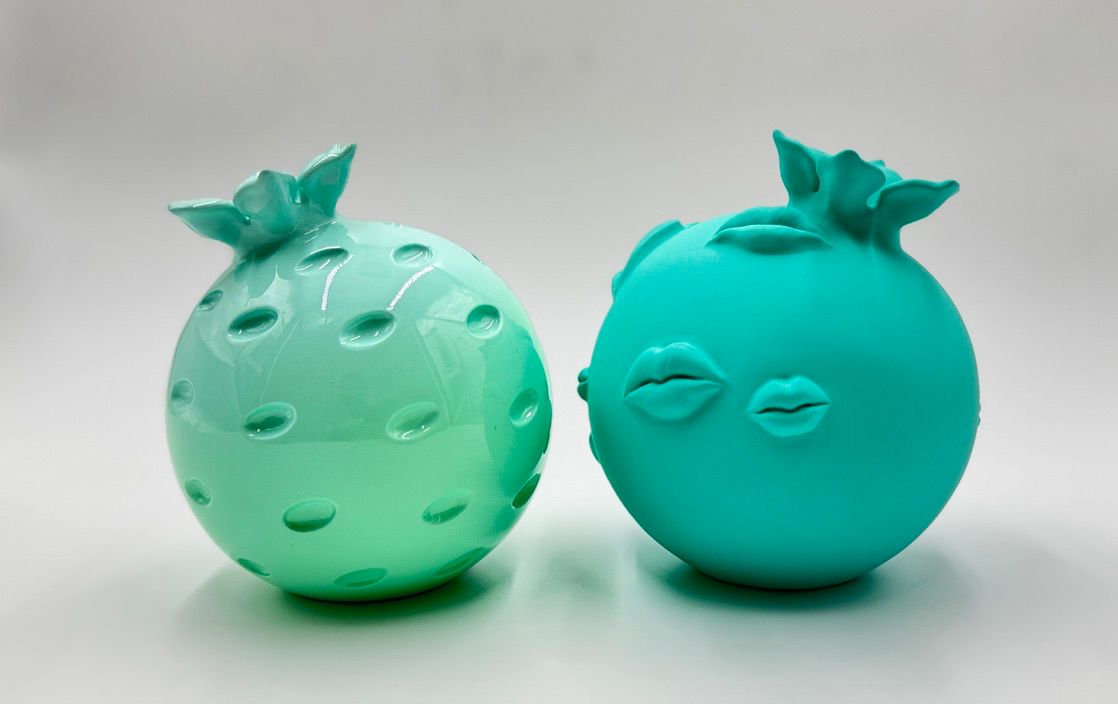 Pomegranates Forever - Arab Pop Turquoise